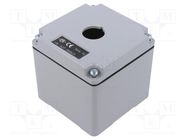 Enclosure: for remote controller; IP65; X: 92mm; Y: 92mm; Z: 86mm ILME