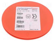 Markers; Marking: 0; 4÷9mm; PVC; black; -65÷105°C; leaded; HGDC4-9 HELLERMANNTYTON