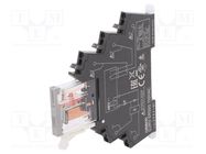 Relay: interface; SPDT; Ucntrl: 110VAC; 6A; 6A/250VAC; 6A/30VDC 