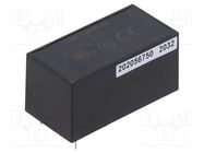 Converter: AC/DC; 6W; 90÷264VAC; 5VDC; Iout: 1.2A; 78%; KPSB6; THT TDK-LAMBDA