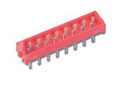 CONNECTOR, PLUG, 10POS, 2ROW, 1.27MM