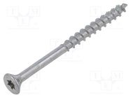 Screw; for wood; 6x80; Head: countersunk; Torx®; TX30; WIROX®; SPAX® 