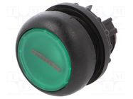 Switch: push-button; 22mm; Stabl.pos: 2; green; M22-FLED,M22-LED EATON ELECTRIC