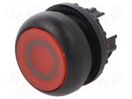 Switch: push-button; 22mm; Stabl.pos: 2; red; M22-FLED,M22-LED EATON ELECTRIC