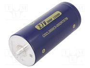 Supercapacitor; 3000F; 2.7VDC; Ø60.8x138mm; Ifsm: 2166A; Ir: 5.2mA SPSCAP