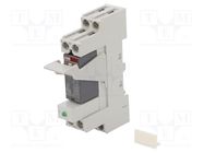 Relay: interface; SPDT; Ucoil: 230VAC; for DIN rail mounting; CR-P ABB