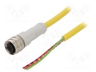 Connection lead; M12; PIN: 3; straight; 10m; plug; CSA; -25÷70°C EATON ELECTRIC