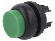 Switch: push-button; 22mm; Stabl.pos: 1; green; none; IP67; Pos: 2 EATON ELECTRIC