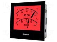 Voltmeter; digital,mounting; 0÷2V,10V; on panel; LCD; 192x160 TDE INSTRUMENTS