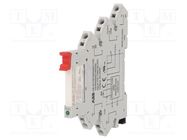 Relay: interface; SPDT; Ucoil: 110VAC,110VDC; Series: CR-S ABB