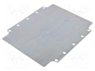 Mounting plate; steel; Plating: zinc RAYCHEM RPG