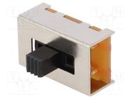 Switch: slide; Pos: 3; SP3T; 0.3A/30VDC; ON-ON-ON; PCB,THT; -10÷60°C KNITTER-SWITCH