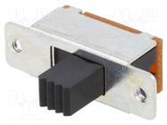 Switch: slide; Pos: 2; SPDT; 0.35A/30VDC; ON-ON; screw; -40÷85°C KNITTER-SWITCH