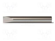 Tip; chisel; 4mm; for soldering irons; 3pcs. WELLER