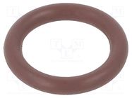 O-ring gasket; FPM; Thk: 2.5mm; Øint: 12mm; brown; -20÷200°C ORING USZCZELNIENIA TECHNICZNE