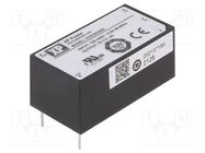 Converter: AC/DC; 20W; 85÷264VAC; Usup: 120÷370VDC; Uout: 5VDC; 77% XP POWER