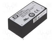 Converter: AC/DC; 15W; 85÷264VAC; Usup: 120÷370VDC; Uout: 5VDC; 78% XP POWER