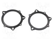 Speaker frame; 100mm; BMW; BMW 3 (E90-E91) 2005->2012; 2pcs. ACV