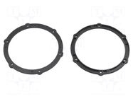 Speaker frame; 165mm; Citroën,Opel,Peugeot,Toyota; 2pcs. ACV