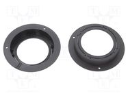 Speaker frame; 100mm,120mm; Mercedes; 2pcs. ACV