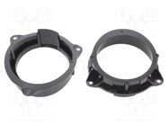 Speaker frame; 130mm; Mercedes,Renault; 2pcs. ACV