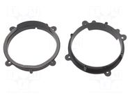 Speaker frame; 165mm; Opel; Opel Antara 2013->2015; 2pcs. ACV