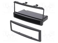 Radio frame; Ford,Mazda; 1 DIN; black ACV