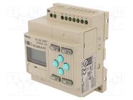 Programmable relay; IN: 6; OUT: 4; ZEN-10C; OUT 1: relay; IP20 OMRON