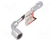 Wrench: socket spanner; L-type; HEX 24mm; Chrom-vanadium steel YATO
