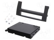 Radio frame; Toyota; 1 DIN; black ACV