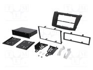 Radio frame; Mazda; 2 DIN; black ACV