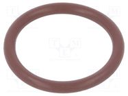 O-ring gasket; FPM; Thk: 2.5mm; Øint: 20mm; brown; -20÷200°C ORING USZCZELNIENIA TECHNICZNE