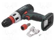 Drill/driver; Operating modes: drilling,screwdriving; 1,5÷13mm METABO