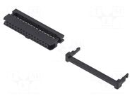 Connector: IDC; plug; female; PIN: 30; IDC; for ribbon cable; 2mm ADAM TECH