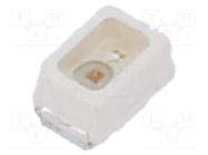 Power LED; orange; 60°; 20mA; λd: 602÷609nm; 2.3x1.3x1.4mm; SMD VISHAY