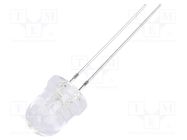 LED; UV; 30°; 20mA; P: 114mW; 400÷410nm; 3÷3.8VDC; THT OPTOSUPPLY