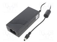 Power supply: switching; 24VDC; 2.71A; Out: 5,5/2,5; 65W; 90÷264VAC XP POWER