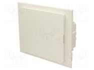 Enclosure: for modular components; IP40; plaster embedded HAGER