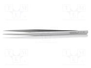 Tweezers; 140mm; Blade tip shape: sharp; universal 