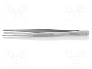 Tweezers; 145mm; Blade tip shape: rounded; universal 