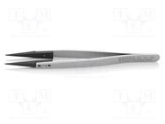 Tweezers; Blade tip shape: sharp; ESD; Type of tweezers: straight 