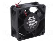 Fan: DC; axial; 12VDC; 60x60x25mm; 33.6m3/h; 27.5dBA; ball; 4000rpm PANASONIC