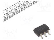 IC: digital; D flip-flop; Ch: 1; CMOS; SMD; SC70; reel,tape; AUC; 10uA TEXAS INSTRUMENTS