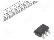 IC: digital; buffer,inverting,line driver; Ch: 1; CMOS; SMD; SC70 