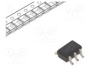 IC: digital; buffer,non-inverting; Ch: 1; CMOS; SMD; SC70; -40÷85°C 