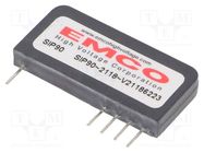 Converter: DC/DC; Uin: 3÷6.7V; Uout: 25÷90VDC; Iout: 1mA; THT; SIP XP POWER