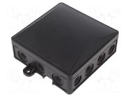 Enclosure: junction box; X: 95mm; Y: 95mm; Z: 40mm; wall mount; IP54 PAWBOL