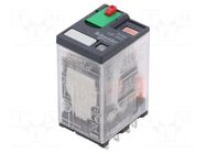 Relay: electromagnetic; 4PDT; Ucoil: 120VAC; Icontacts max: 6A SCHNEIDER ELECTRIC