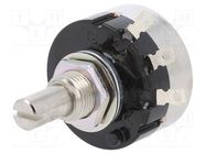 Potentiometer: shaft; 2kΩ; 300mW; ±10%; 6mm; carbon; 1kV; -10÷85°C TOCOS