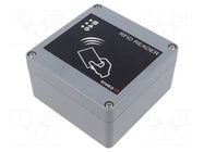 RFID reader; 12÷24V; MIFARE; Modbus RTU; RS485,USB; Range: 100mm INVEO